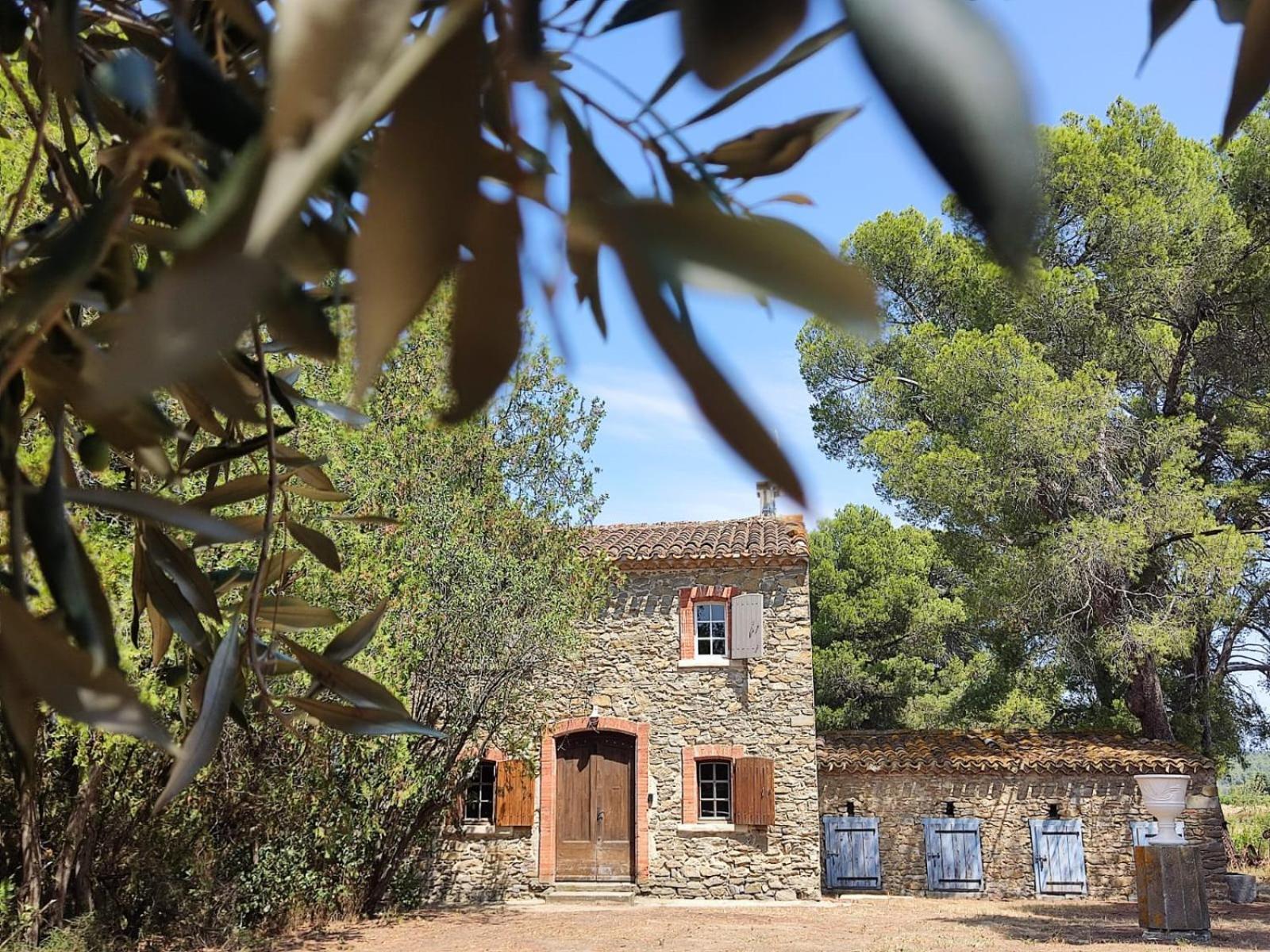 Mazet Du Chateau Joyeux De Violet Pepieux Bagian luar foto